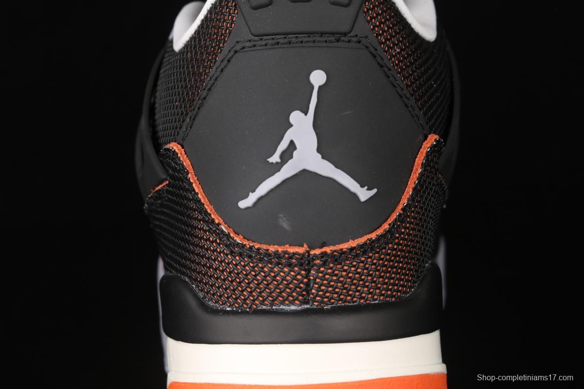 Air Jordan 4 Retro SE Brass Black Orange Sea Star Orange CW7183-100