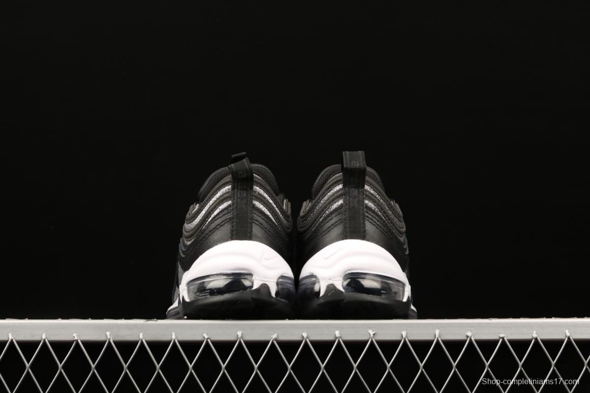NIKE Air Max 97 Premium Welcomes Silver Mesh Uppers air cushion running shoes AT0071-002