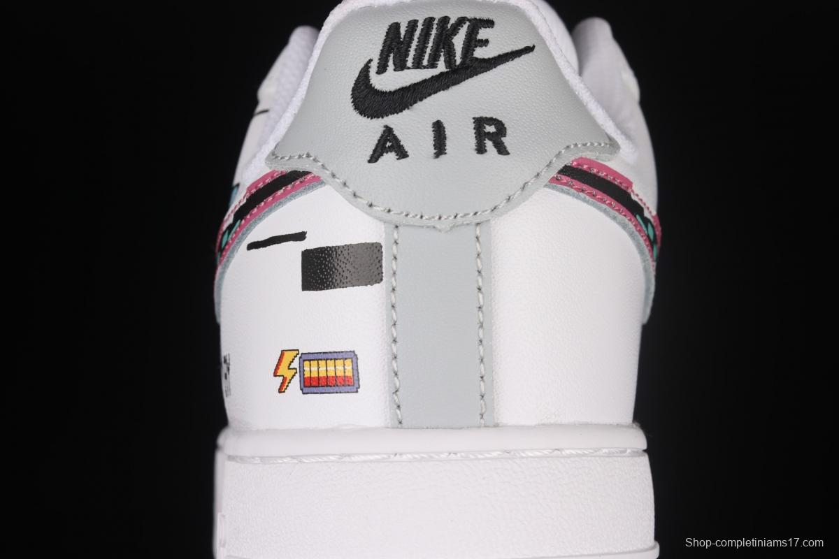 NIKE Air Force 11607 Low video game theme low-top casual board shoes CW2288-111,