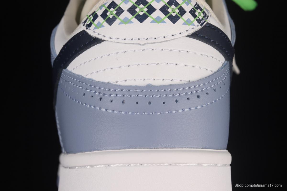 NIKE SB DUNK Low Premium Golf Golf Blue SB rebound Fashion Leisure Board shoes 313170-141