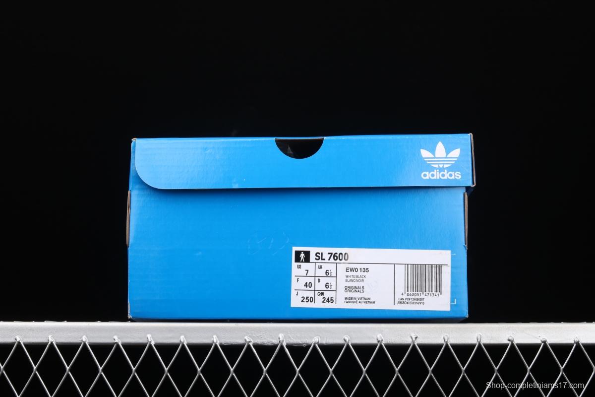 Adidas SL 7600 Boost EW0135 vintage popcorn running shoes