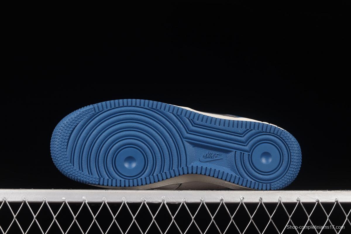 NIKE Air Force 1: 07 Low Valentine's Day love rice blue dazzling color daredevil low-end sports leisure board shoes AL2236-300