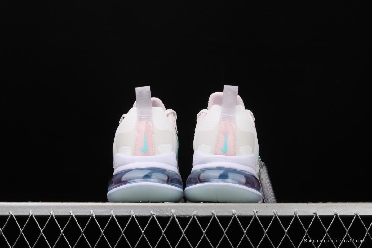 NIKE Air Max 270React new high-frequency mesh function half-palm air cushion cushioning running cloth shoes CK6929-100