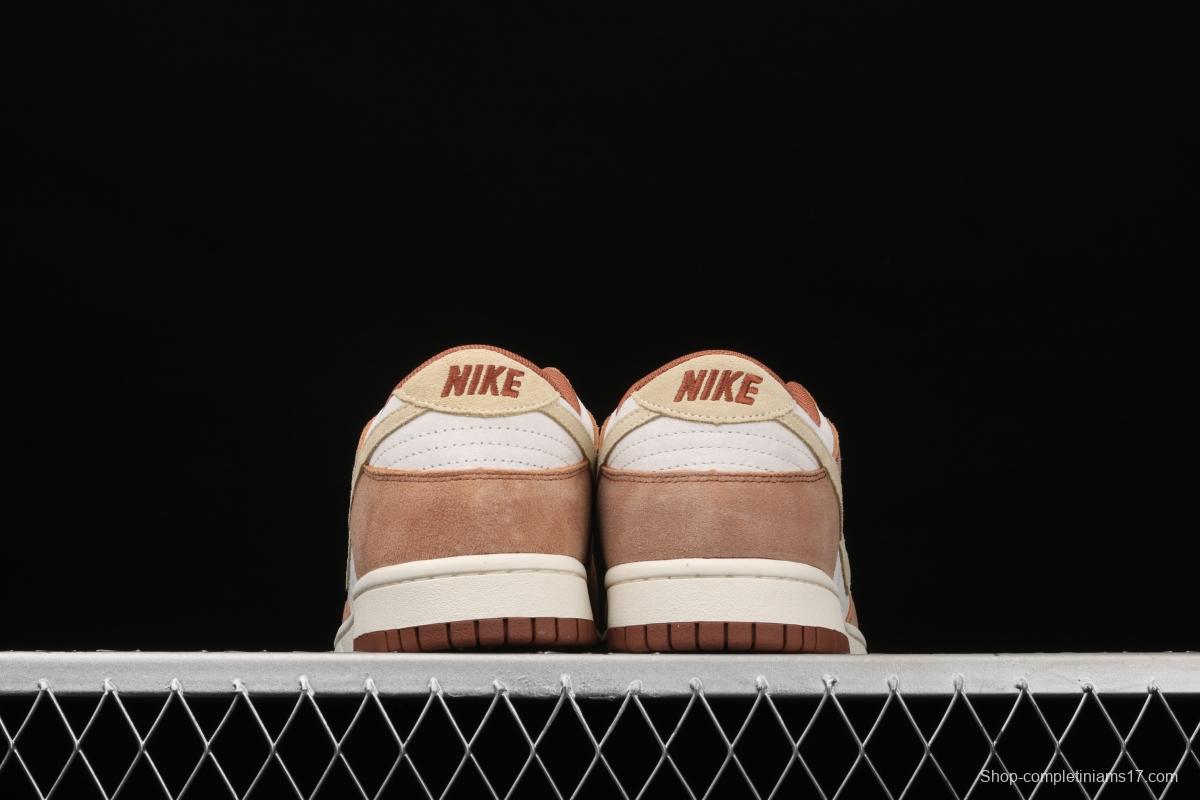 NIKE SB DUNK Low Prm milk brown SB buckle rebound fashion casual board shoes DD1390-100