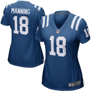 Women's Peyton Manning Royal Retired Player Limited Team Jersey