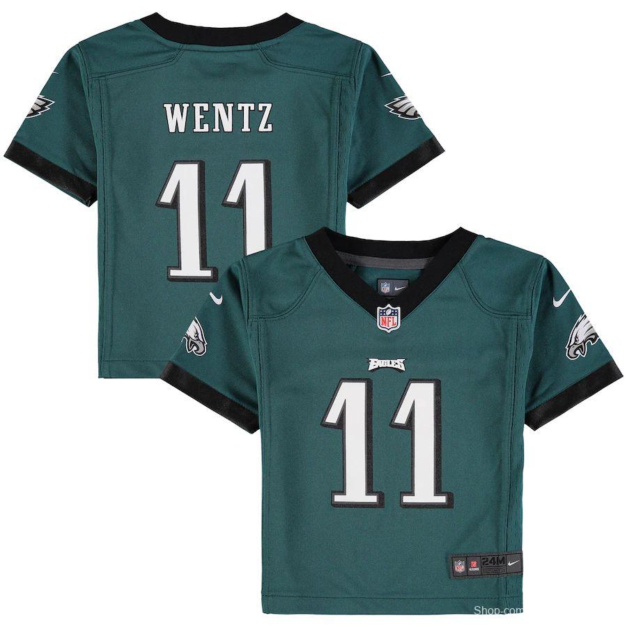 Toddler Carson Wentz Midnight Green Player Limited Team Jersey