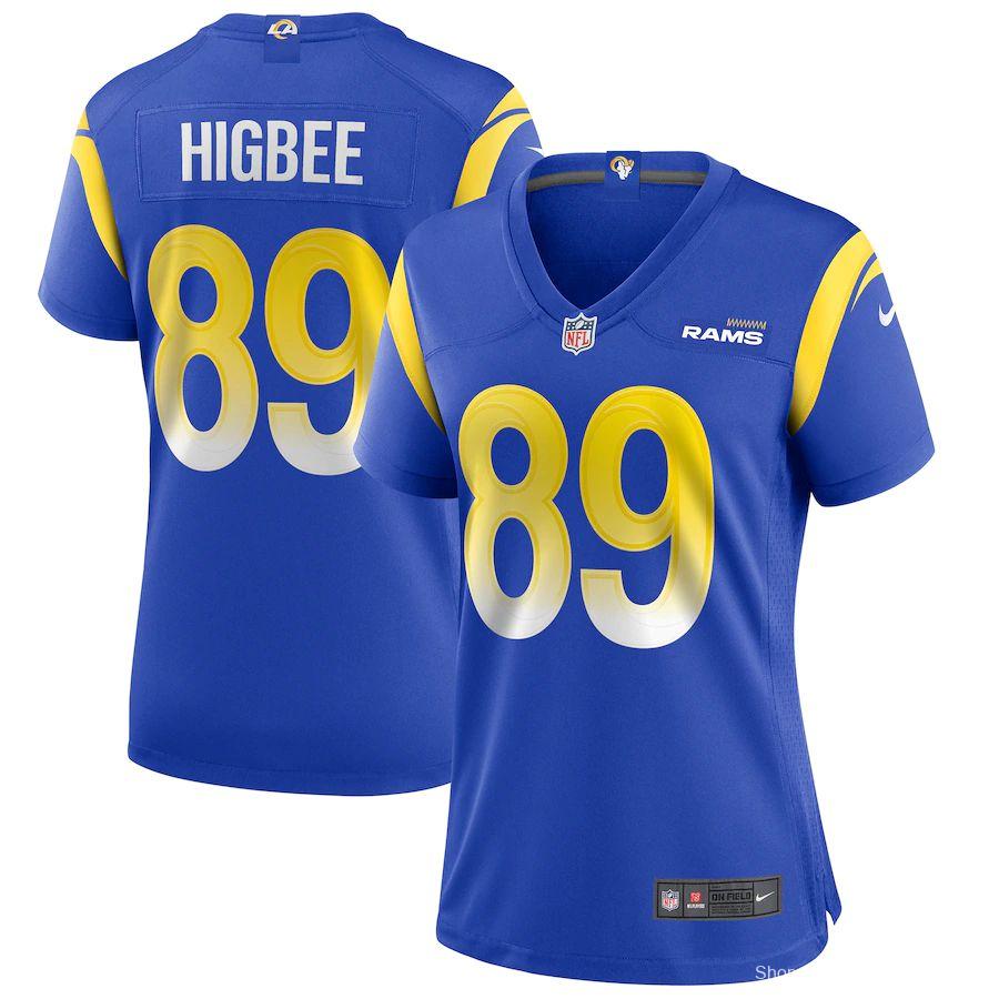 Women's Tyler Higbee Royal Player Limited Team Jersey