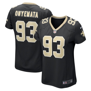 Women's David Onyemata Black Player Limited Team Jersey