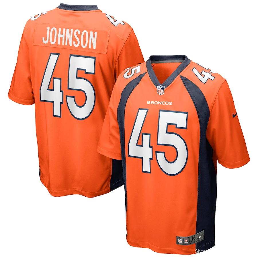 Men's Alexander Johnson Orange Player Limited Team Jersey