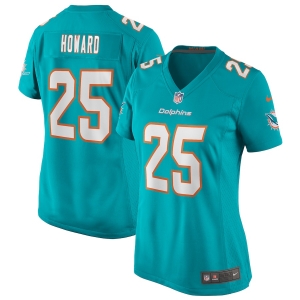 Women's Xavien Howard Aqua Player Limited Team Jersey