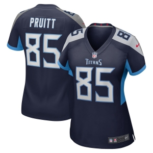 Women's MyCole Pruitt Navy Player Limited Team Jersey