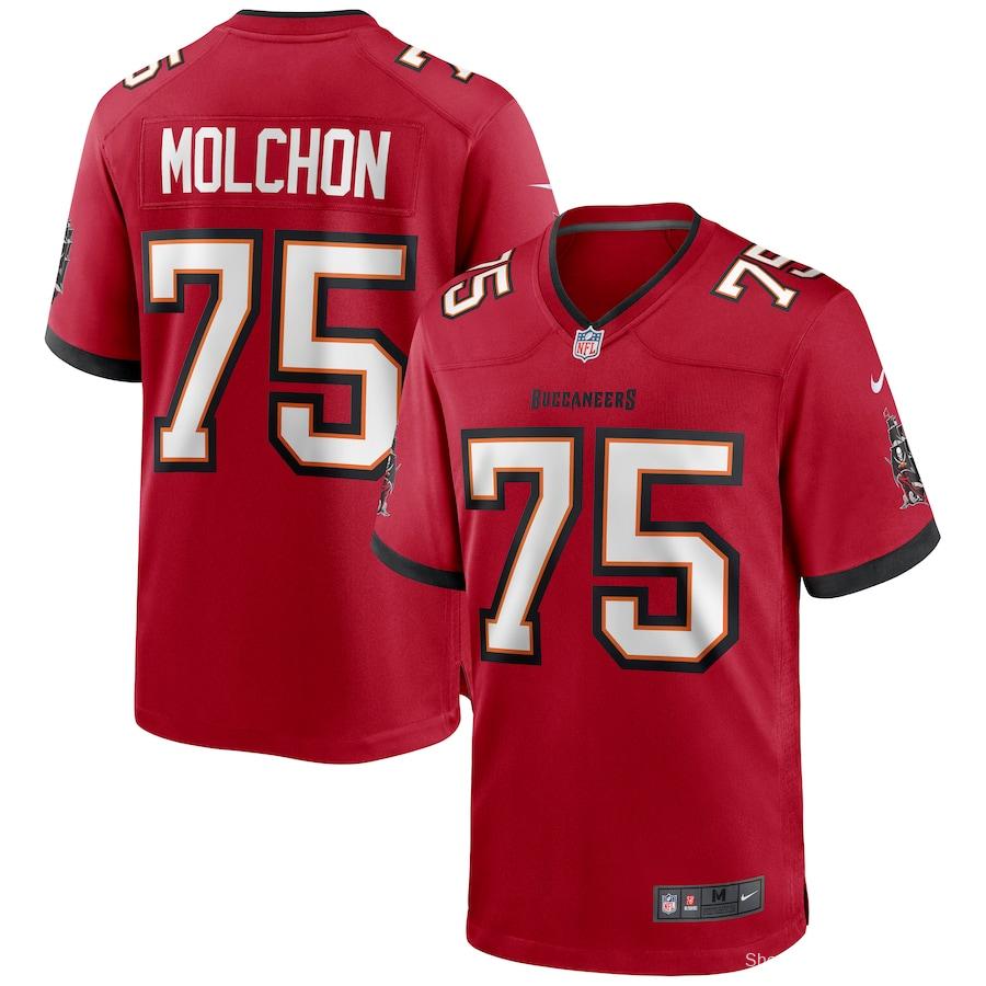 Men's John Molchon Red Player Limited Team Jersey