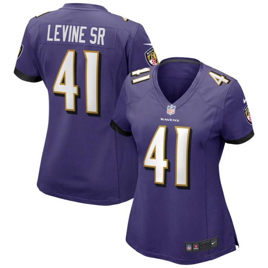 Women's Anthony Levine Sr. Purple Player Limited Team Jersey