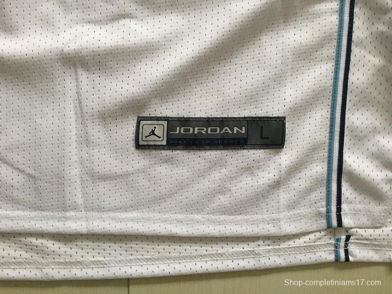 Michael Jordan 23 North Carolina College Basketball Jersey With AJ Logo