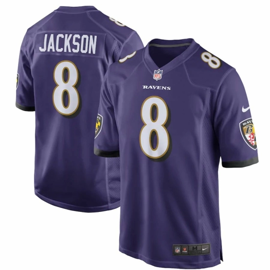 Men's Lamar Jackson Purple Player Limited Team Jersey