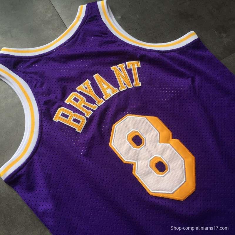 Men's Kobe Bryant Purple Retro Classic Team Jersey