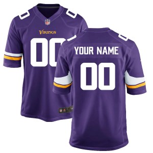 Youth Purple Custom Game Team Jersey