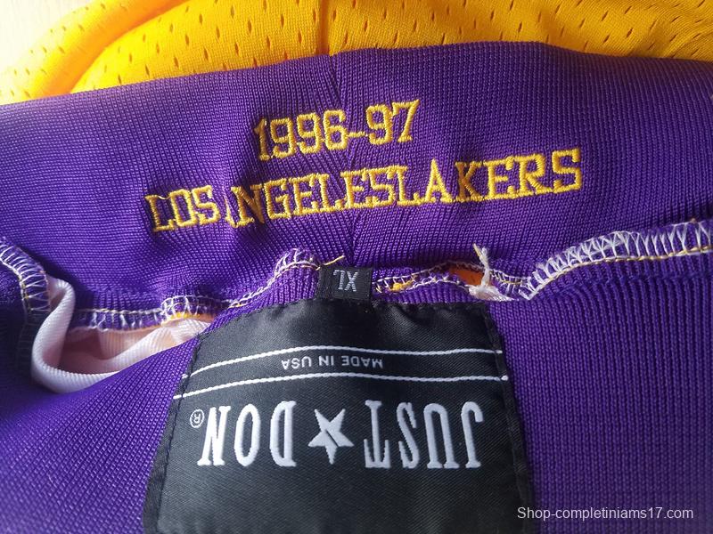 Los Angeles 1996-97 Retro Classics Basketball Club Shorts