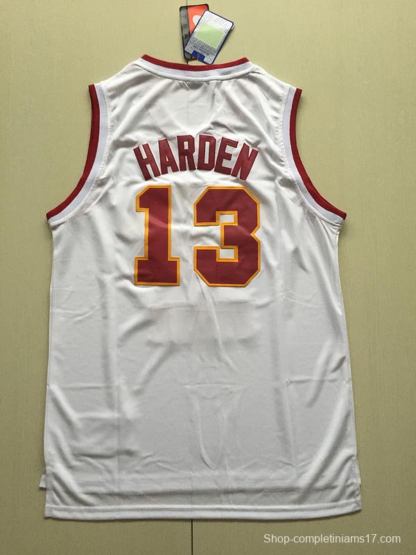 James Harden 13 Arizona State College White Basketball Jersey