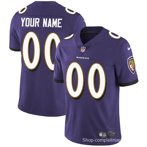 Youth Purple Customized Game Team Jersey