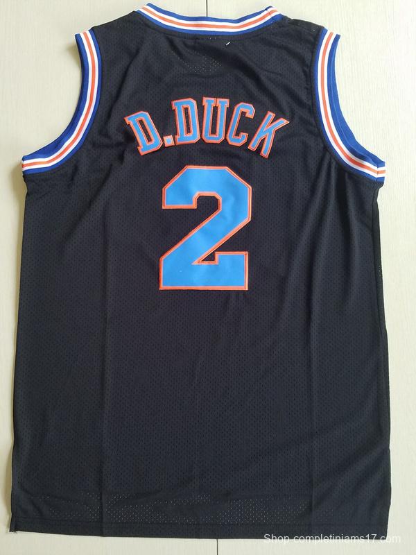 D.Duck 2 Movie Edition Black Basketball Jersey