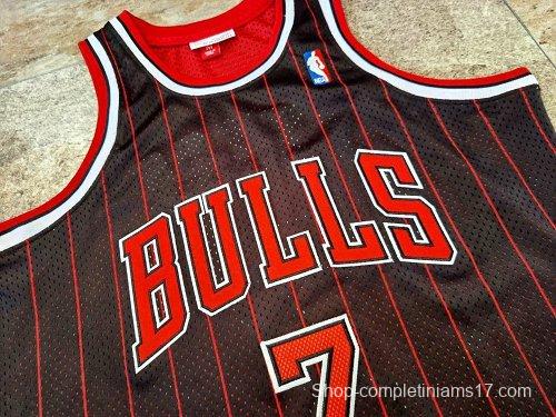 Men's Toni Kukoc Black Retro Classic Team Jersey