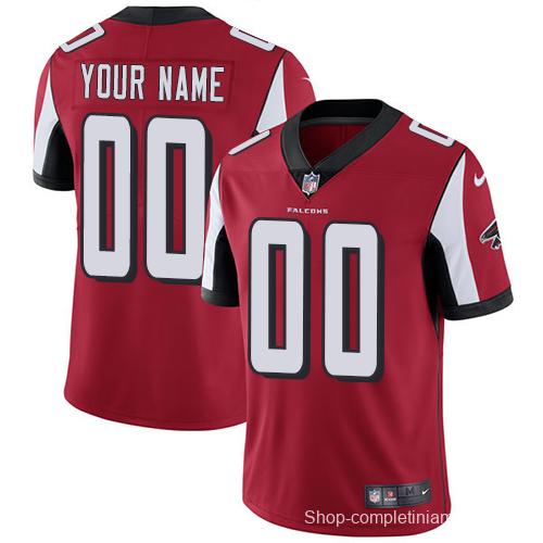 Men's Red Custom Limited Team Jersey