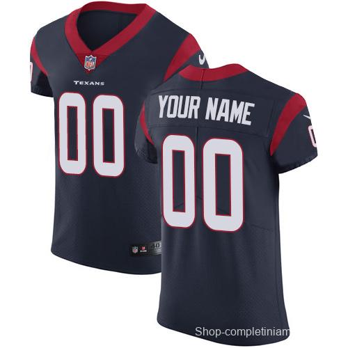 Men's Navy Custom Team Color Elite Team Jersey