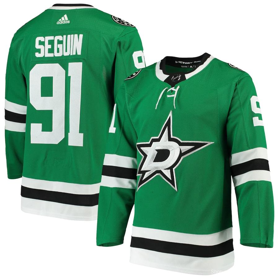 Women's Tyler Seguin Kelly Green Home Player Team Jersey