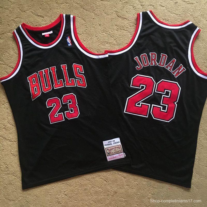 Men's Michael Jordan Black Retro Classic Team Jersey