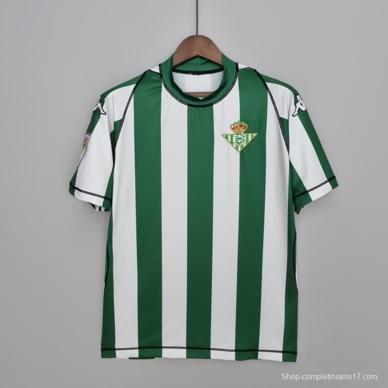 Retro Real Betis 03/04 home Soccer Jersey