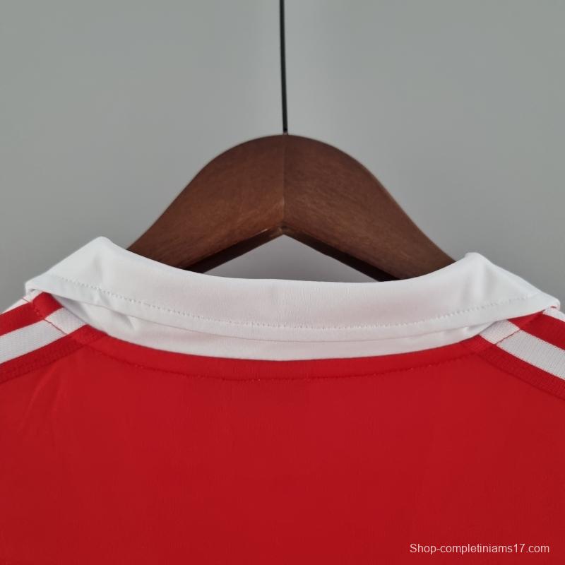 Retro Chile 1982 Long Sleeve Home Soccer Jersey