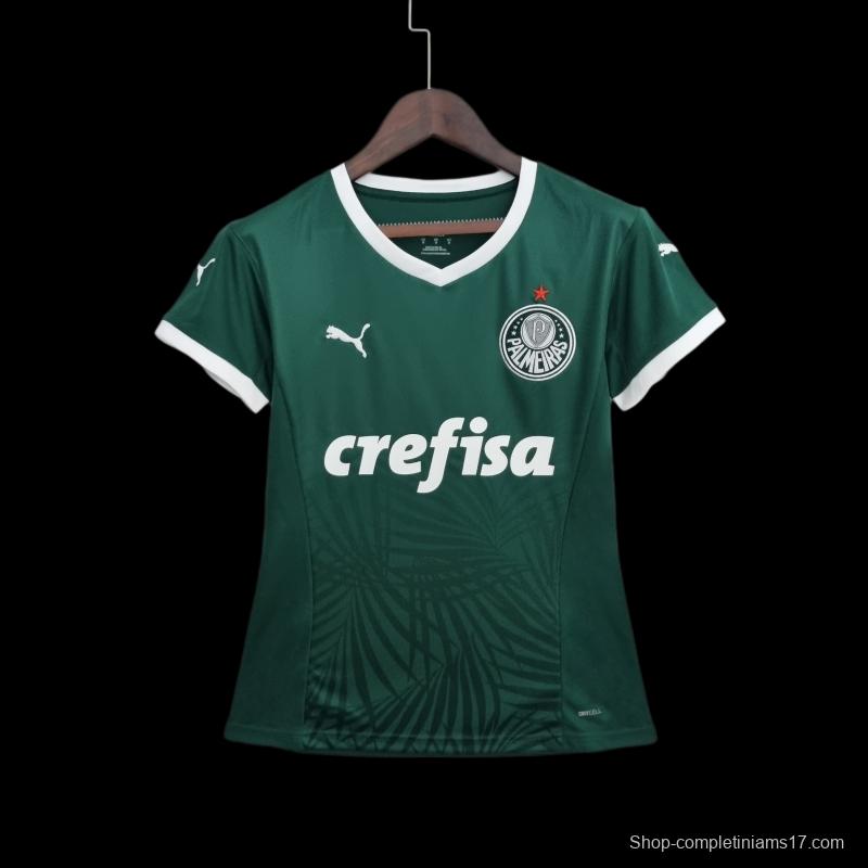 22/23 Palmeiras Woman Home  Soccer Jersey