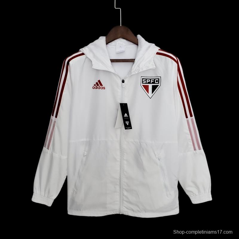 2022 Sao Paulo Windbreaker White 