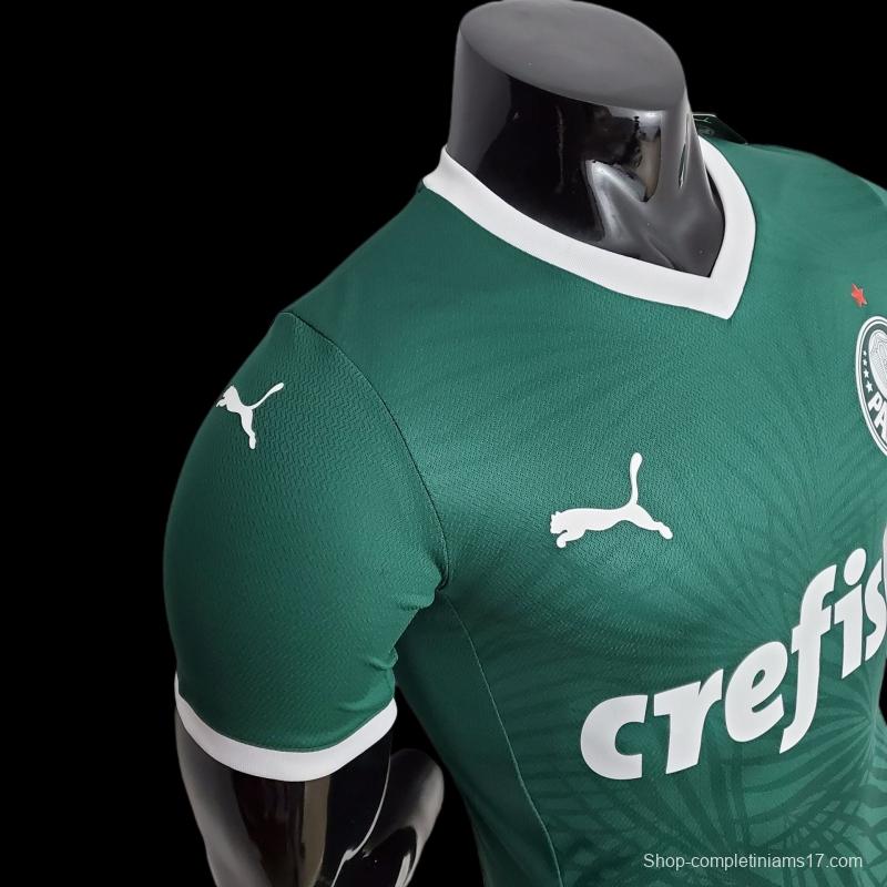 Player Version 22/23 Palmeiras Home Soccer Jersey