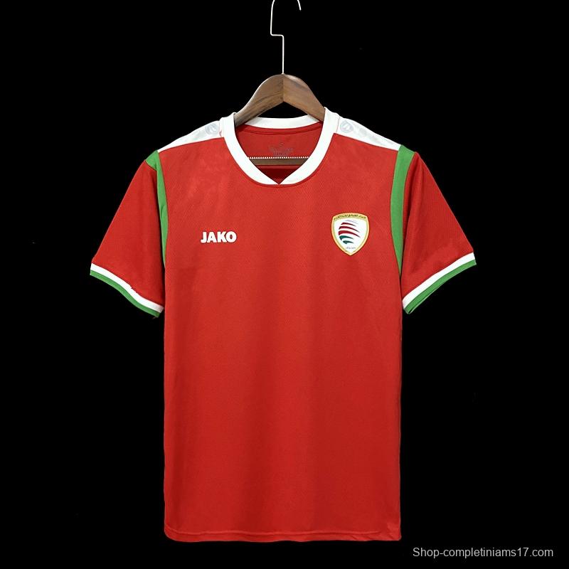 2022 Oman Home Soccer Jersey