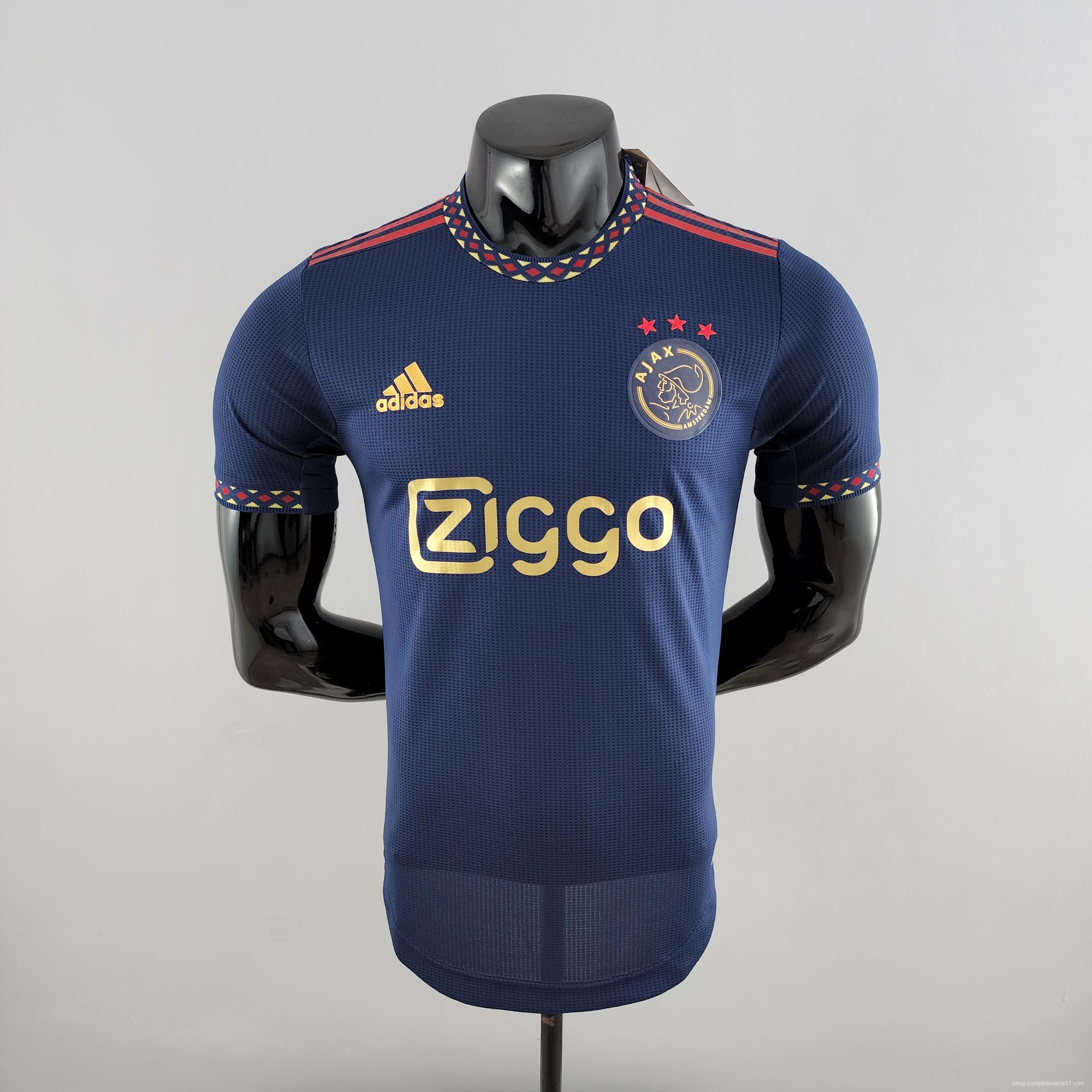 Player Version 22/23 Ajax Away Soccer Jersey