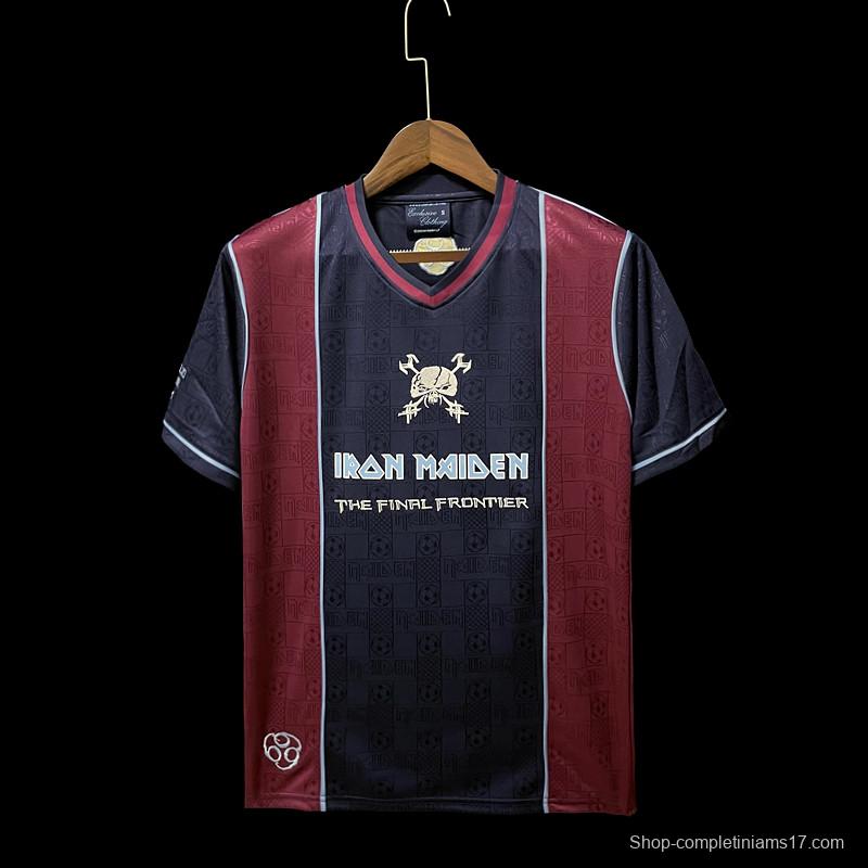 Retro 2011 West Ham Iron Maiden Home Soccer Jersey