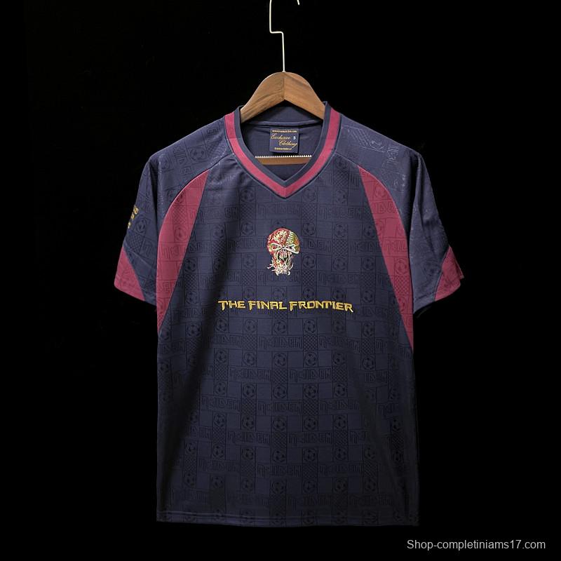 Retro 2010 West Ham Iron Maiden Home Soccer Jersey