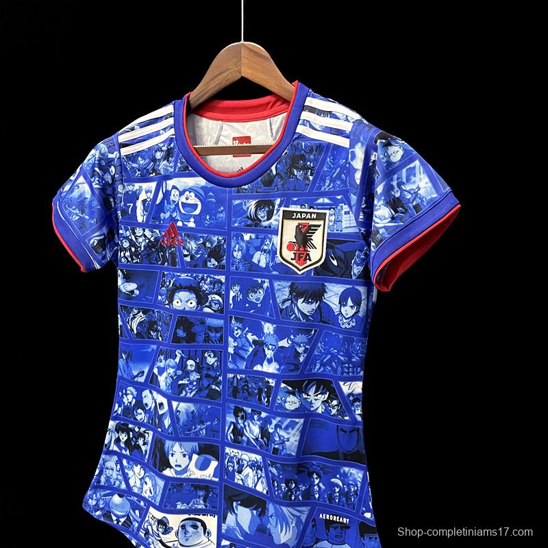 2022 Japan Home Woman Soccer Jersey