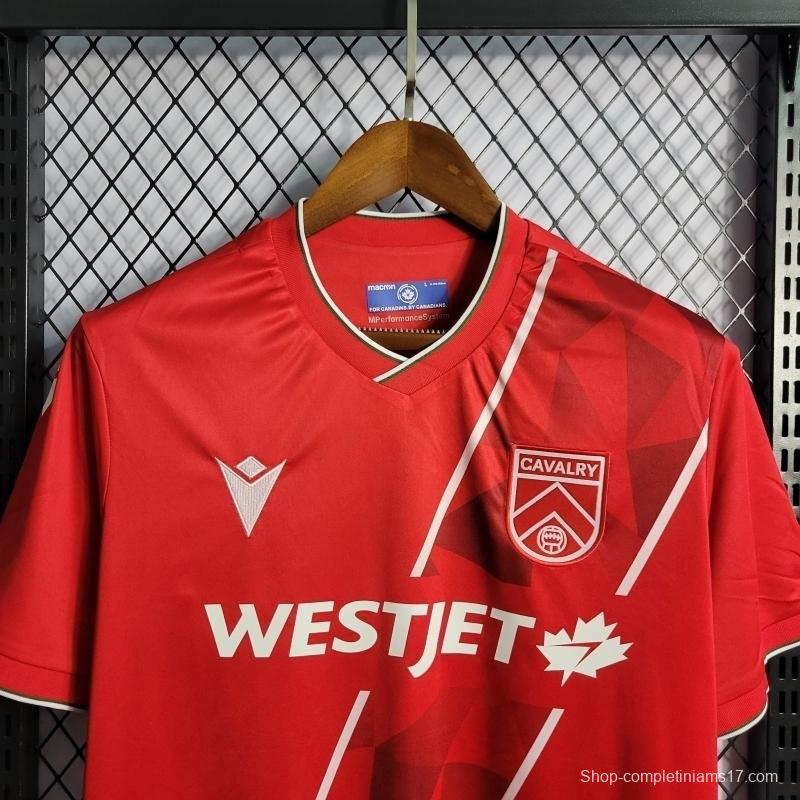 22/23 Canada Cavalry FC Home Soccer Jersey