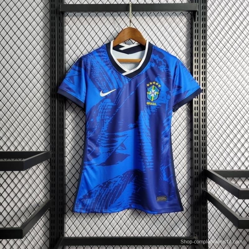 2022 Woman Brazil Blue Special Edition Jersey