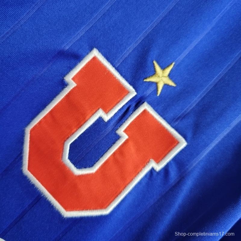 2022 Universidad De Chile Home Soccer Jersey