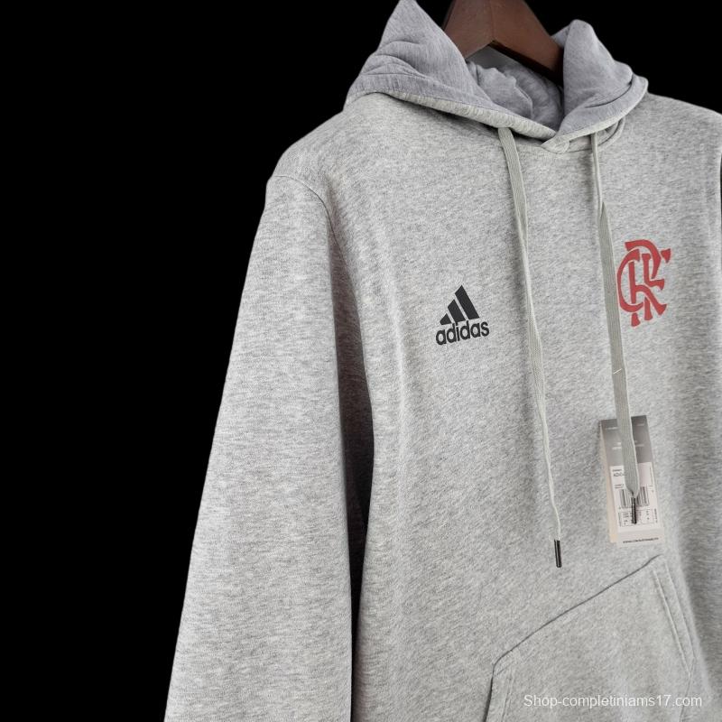 2022 Flamengo Hoodie Grey