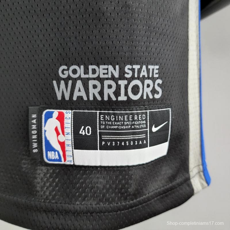 2020 GREEN #23 Warriors City Edition Black And Grey NBA Jersey