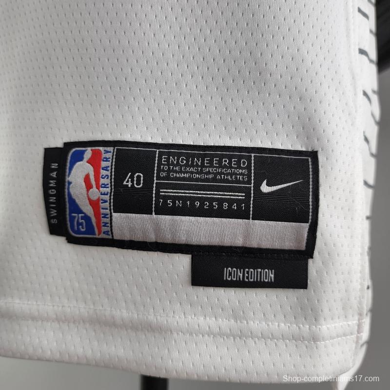 75th Anniversary WALL#11 Los Angeles Clippers NBA Jersey White