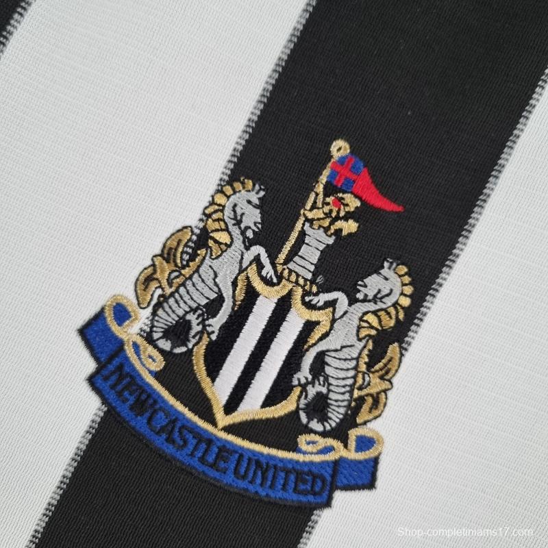 Retro 00/01 Newcastle United Home Soccer Jersey