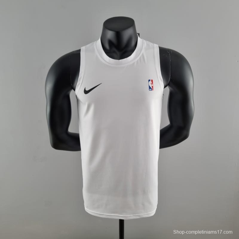 2022 Nike Pure White Vest Shirts #K000190