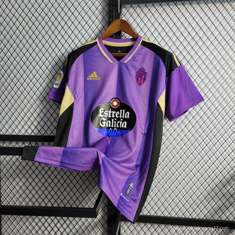 22/23 Valladolid Away Soccer Jersey