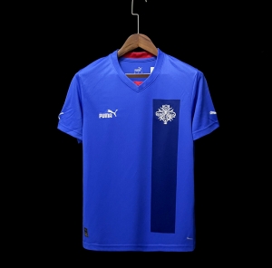 2022 Iceland Home Soccer Jersey